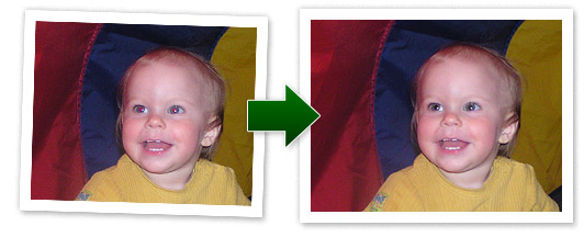 Red-eye removal example